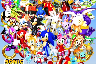 DeviantArt: More Like Sonic And Friends And Rivals Wallpapers By ...