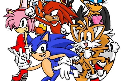 Seven Sonic Buddies   Sonic And Friends Photo (21217067)   Fanpop