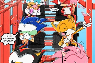Sonic And Friends By Chicaramirez On DeviantArt