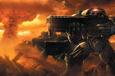 Starcraft 2 Medic Woman Desktop Wallpapers