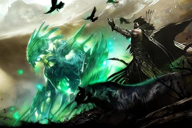 GUILD WARS 2 GUY FULL HD WALLPAPER   (