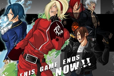 Wallpapers On KOF 4MainCharacters   DeviantArt