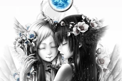 Anime White Wallpapers Sty007