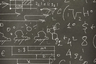 Science Formulas On Blackboard