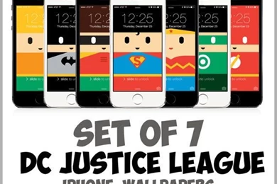 Justice League iPhone Wallpaper: Batman Superman By TwoFishProject