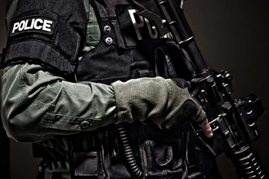 Soldier Or Police Officer?