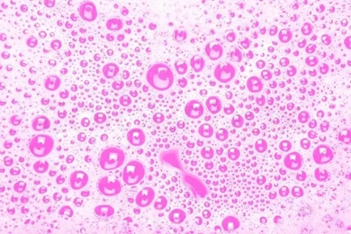 Soap Bubbles In Water, Background, Texture Stock Photo