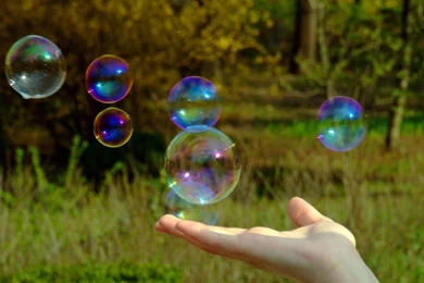 Nature Soap Bubbles Wallpapers