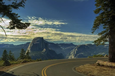 Road Through Yosemite National Park Wallpapers   Nature Wallpapers ...