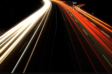 Abstract Road Street Speed Lights