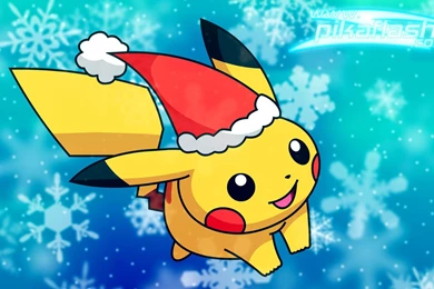 Christmas Pikachu   Pokémon Wallpapers (38777730)   Fanpop