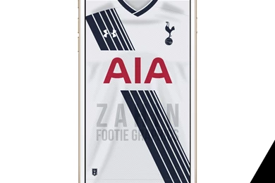 TOTTENHAM HOTSPUR 2015 16   ZAHIN Footie Graphics