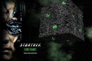 Trek Wallpaper: Borg Cube By Magmarama On DeviantArt