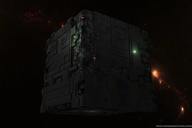 Star Trek Borg Tactical Cube, Free Star Trek Computer Desktop ...