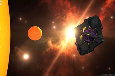 Star Trek Borg Queen Ship, Free Star Trek Computer Desktop Wallpapers