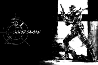 SOLID SNAKE   Wallpapers By Basement Aviator On DeviantArt