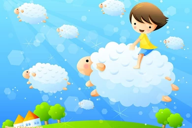 Happy Childhood Colourful Illustrations For Children's Day ...