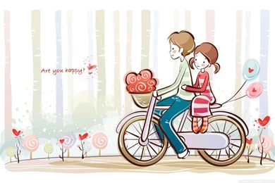 Cute Valentine Couple HD Desktop Wallpapers : High Definition ...