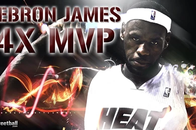 LeBron James 4X MVP Streetball