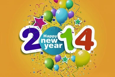 Happy New Year 2014 Animated 3D Wallpapers Free Download