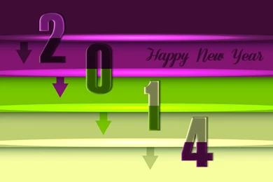 Creative New Year 2014 Wallpapers Free