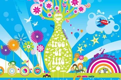 Children Free Wallpaper: Funky Childrens Wallpapers