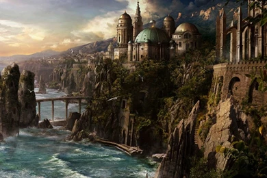 Cool Fantasy City Wallpapers Computer