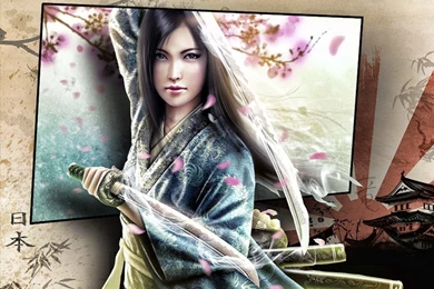 Wallpapers Samurai Girl 4 By Spaceibiza1313 On DeviantArt