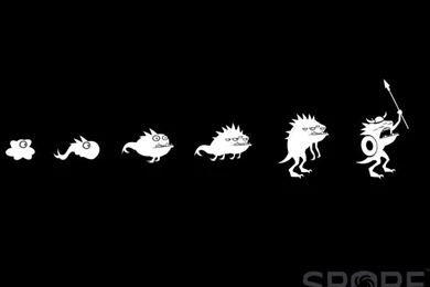 Wallpapers Video Games > Wallpapers Spore Spore Evolution By ...