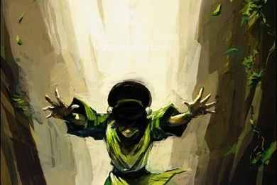 Gallery For   Avatar The Last Airbender Toph Earthbending