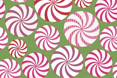 Peppermint Candy Fabric, Wallpapers & Gift Wrap   Spoonflower