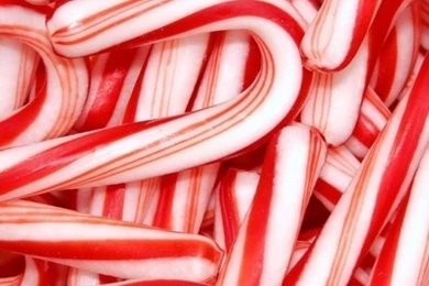 Sweet Candy Canes iPhone 5 Wallpapers (640x1136)