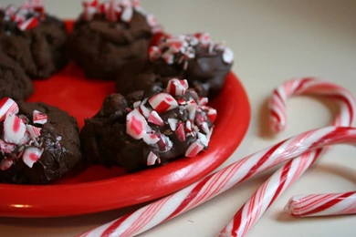 Candy Cane Chocolate Wallpaper Backgrounds 2548