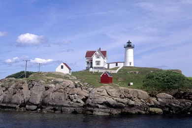 Lighthouse, Waterfall, 1920x1200 HD Wallpapers And FREE Stock Photo