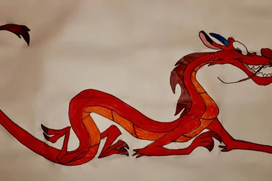 Mushu The Dragon By LaLibelluleyez On DeviantArt
