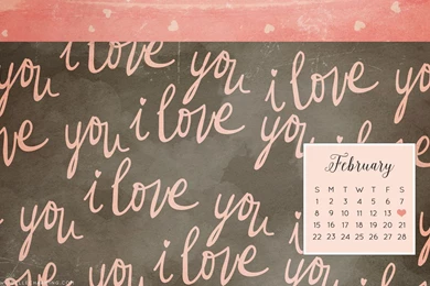 Joelle Charming :: Happy February + Free Wallpapers