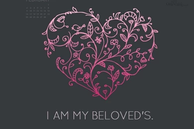 February 2014 Beloved Desktop Calendar Free February Wallpapers ...