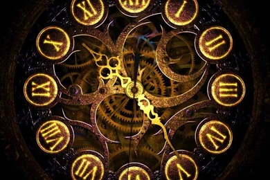 Wallpapers Desktop With Clock