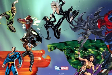 DC Vs Marvel JAM By Xionice On DeviantArt