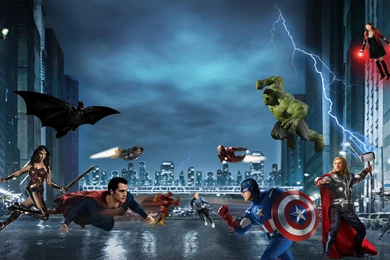 MARVEL Vs. DC (aka The Avengers V. Justice League) By Fmirza95 On ...