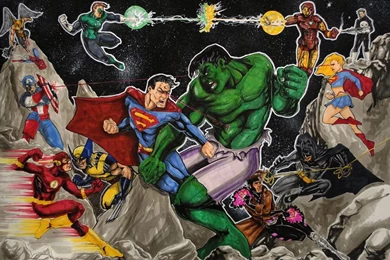 Marvel Vs DC By John John1138 On DeviantArt