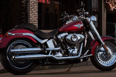 2015 Harley Davidson FLSTF Fat Boy Wallpapers Full HD