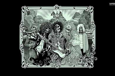 Jimi Hendrix, Kurt Cobain, Jim Morrison, Janis Joplin Wallpapers ...