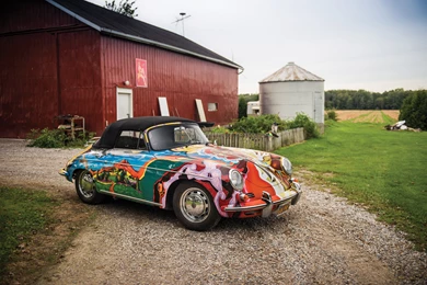 1964 Porsche 356 S C Cabriolet Art Janis Joplin Classic Wallpapers ...