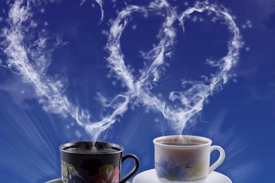 Steaming Hearts Wallpapers (