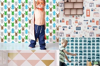 Temporary Wallpapers For Kids Rooms