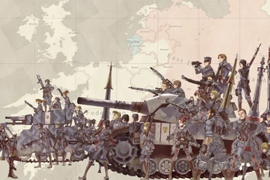 Found Two Pretty Cool Valkyria Chronicles Wallpapers, Merged Them ...