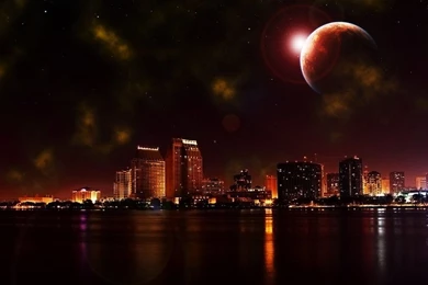 San Diego Skyline By ShangyneX On DeviantArt