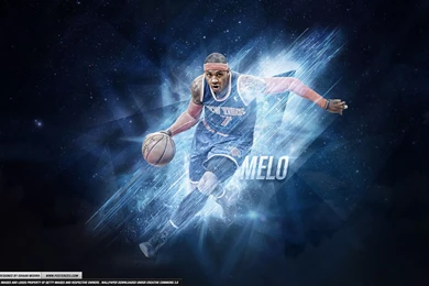 Carmelo Anthony   'Playoff Push' (WALLPAPER)
