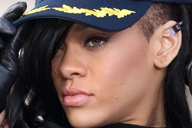 Rihanna With A USS George Washington Cap Mobile Wallpapers 21355
